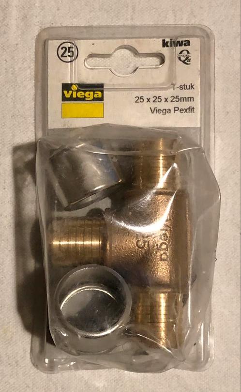 Viega Pexfit T-stuk, type 2718, 25 mm