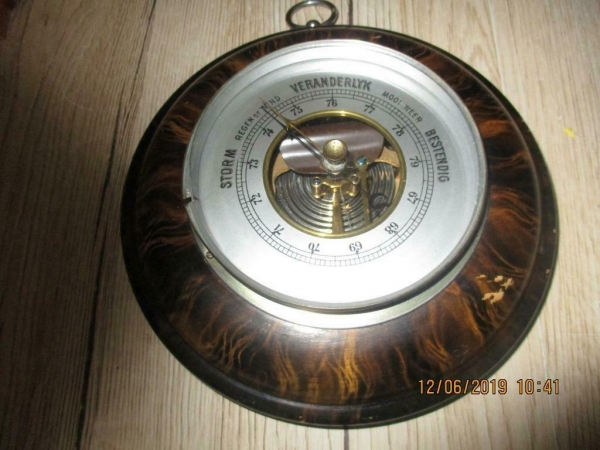 Scheepsbarometer 18 cm