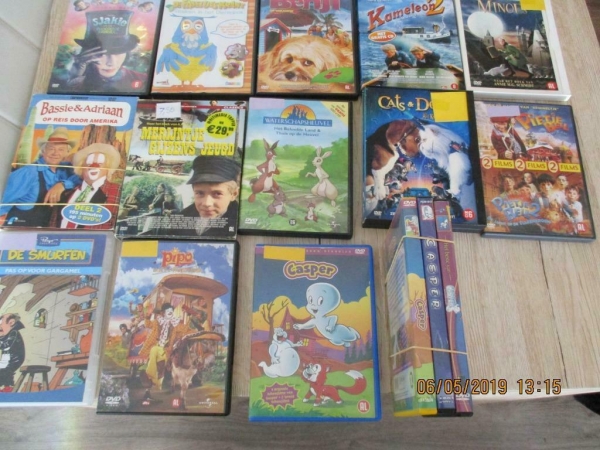 dvd `s diverse kinderfilms