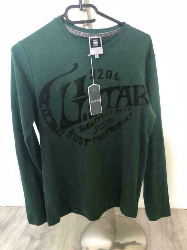 G-STAR RAW Sweaters Lange mouw Heren (Groen-Maat S)
