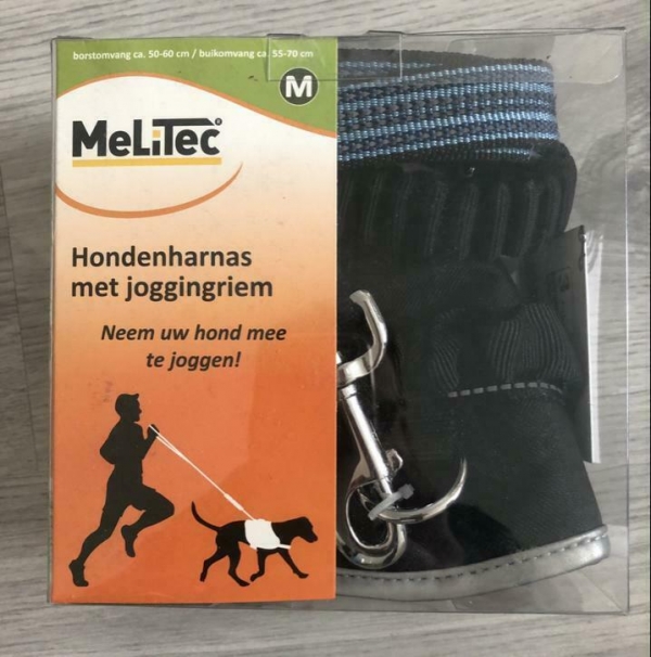 Hondenharnas met jogging riem (Nieuw !).