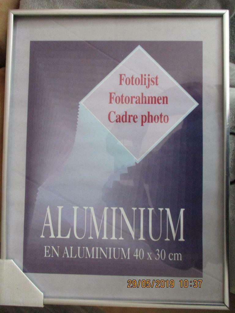 Echt aluminium lijst