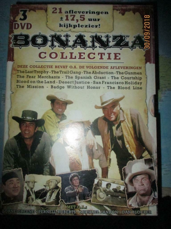 klassieker 2 dvd box westerns Bonanza