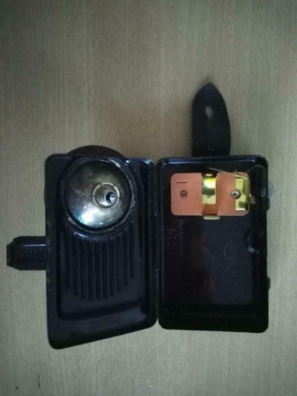 PTT WERK -, Zaklamp (telefonie gereedschap 50 er jaren) - marktopmaat.nl