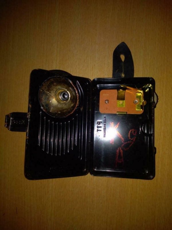 PTT WERK -, Zaklamp (telefonie gereedschap 50 er jaren) - marktopmaat.nl